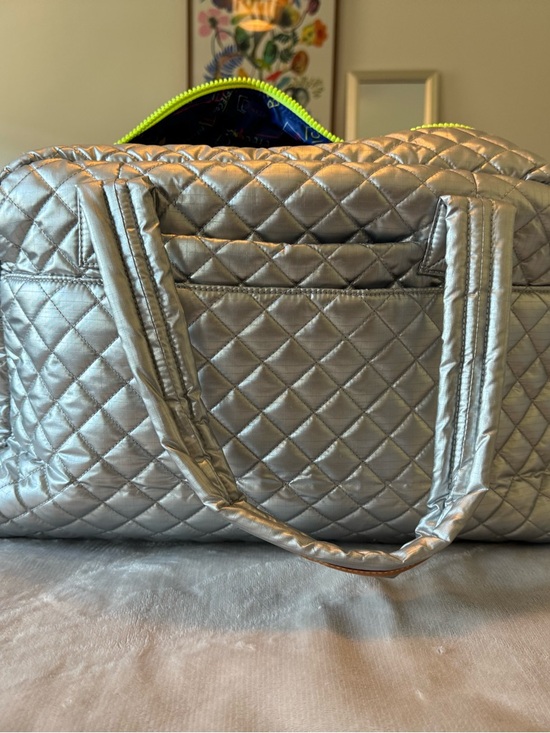 MZ Wallace Handbags - MZ Wallace x BeEyeConic Travel Jim, Tin Metallic